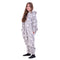 Snuggs Kids Blanket Onesie Grey Snowflakes